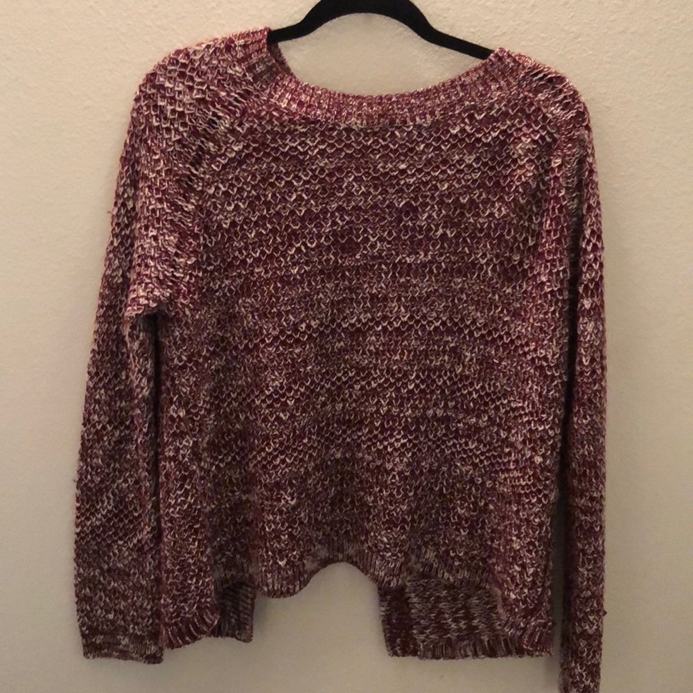 Open Back Sweater